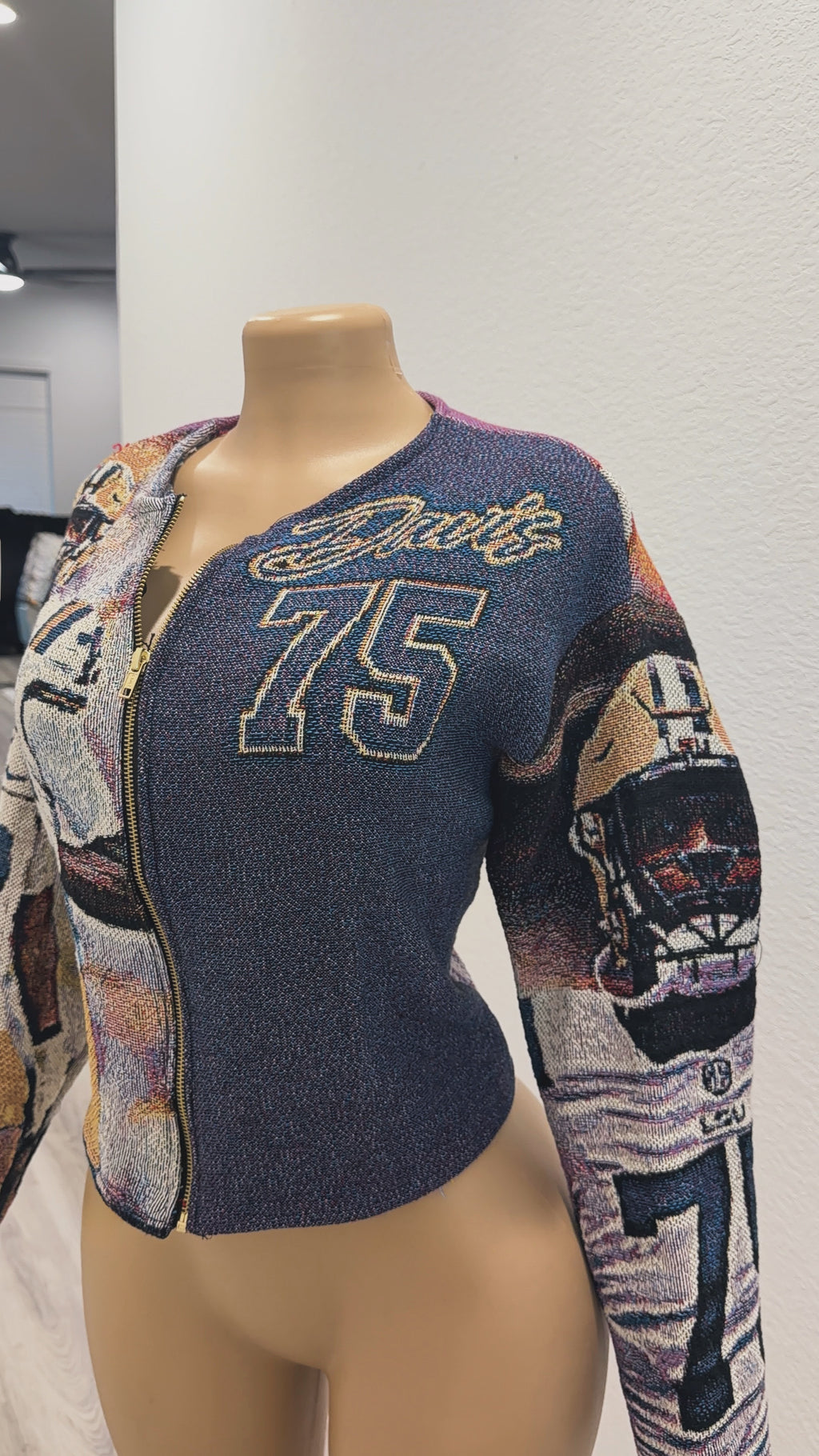 Tapestry Zip-Up
