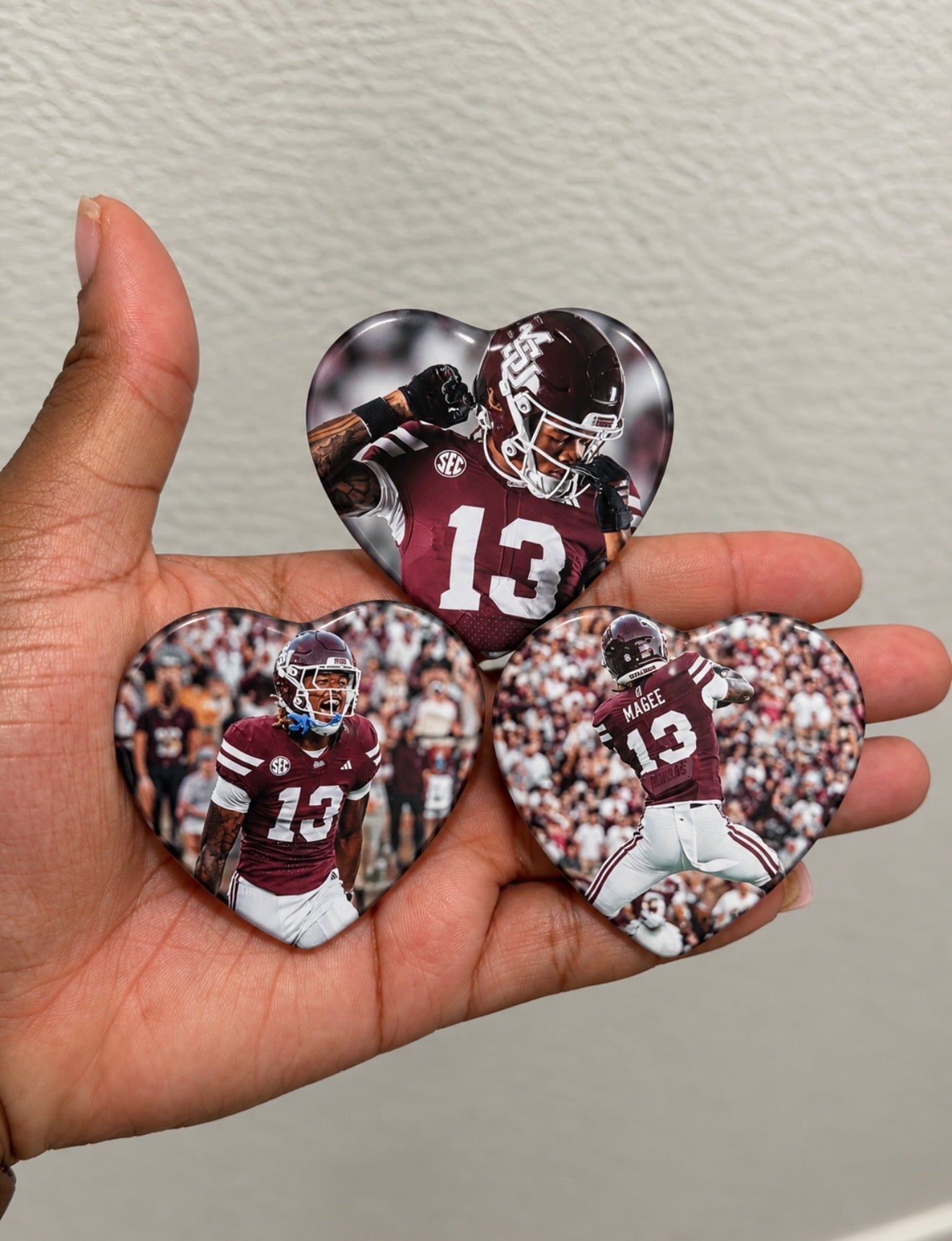 Heart Shape Pins