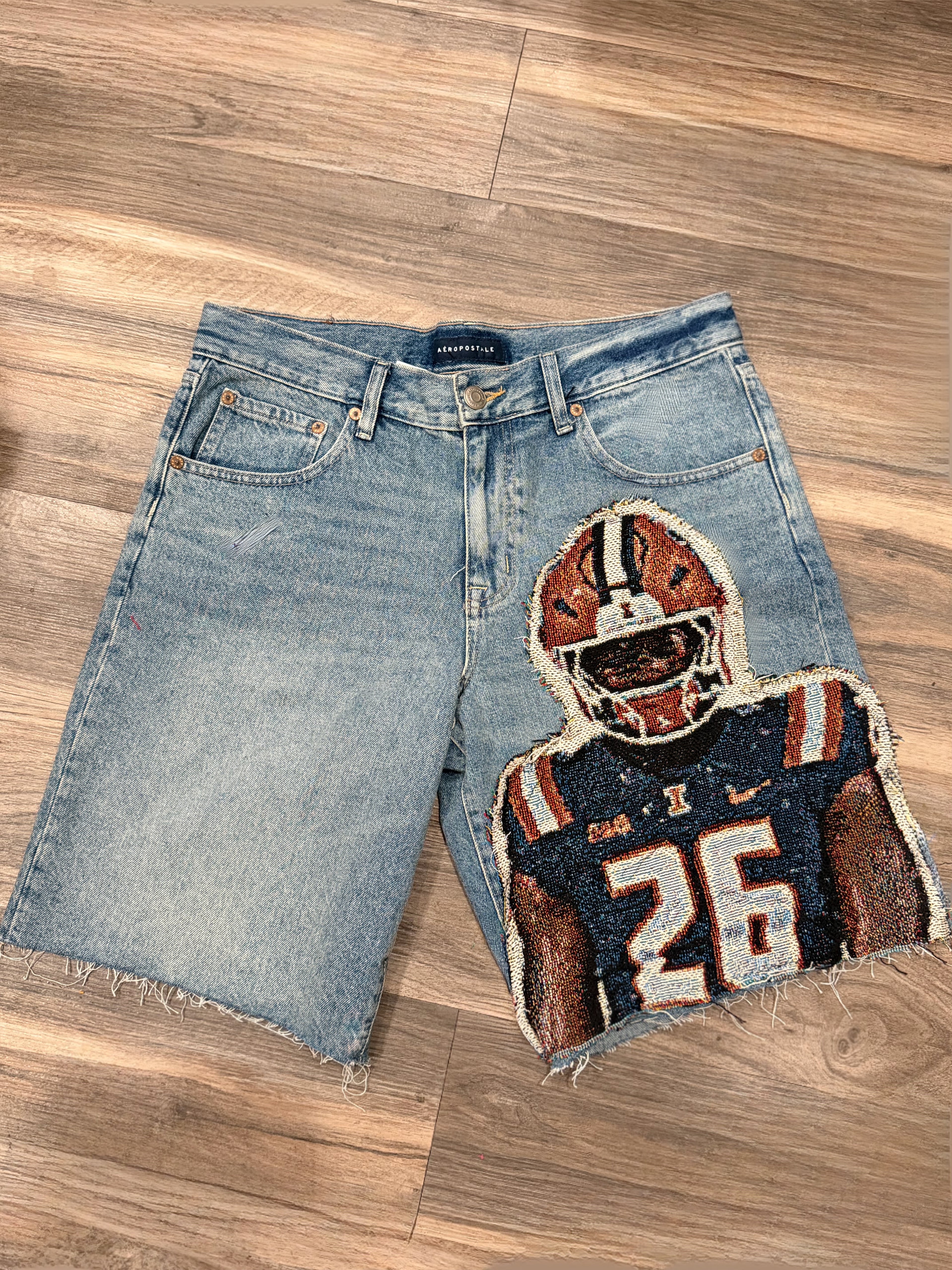 Patchwork Shorts