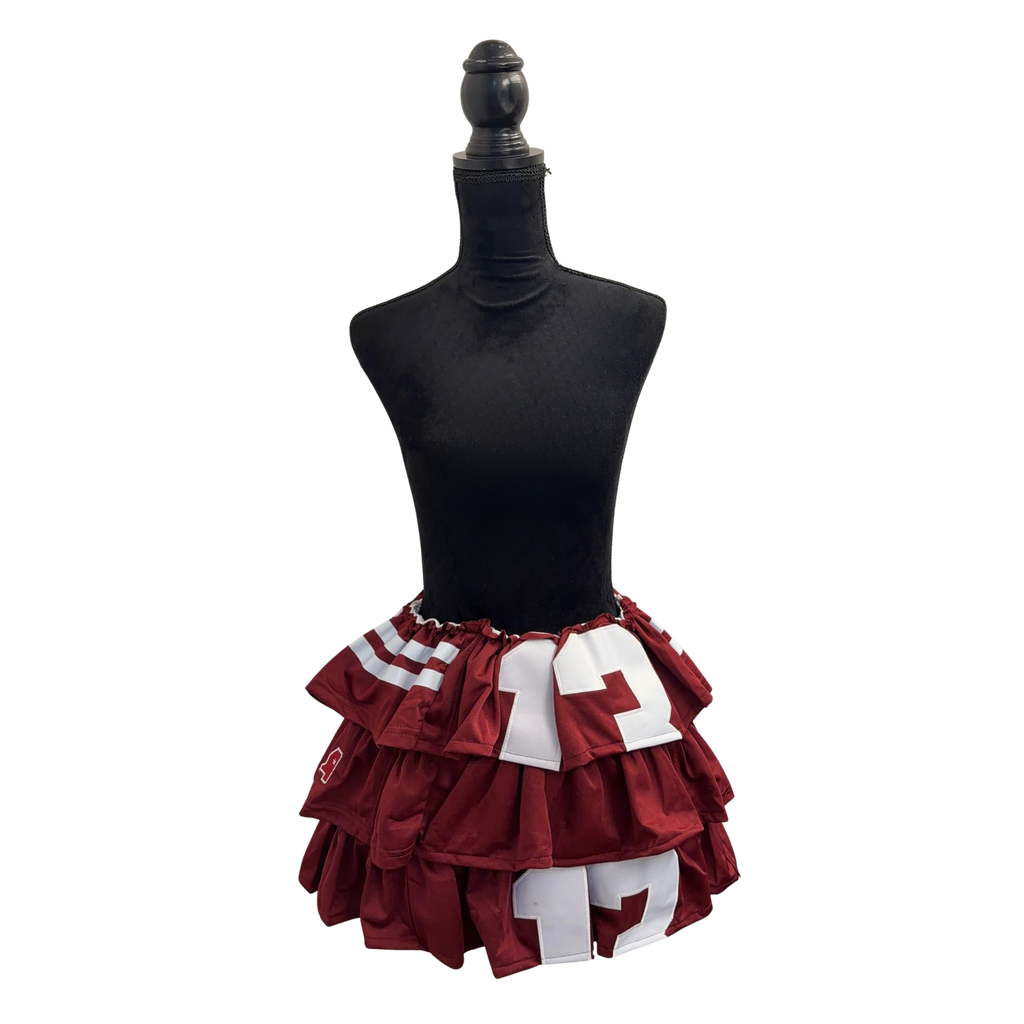 Jersey Ruffle Skirt