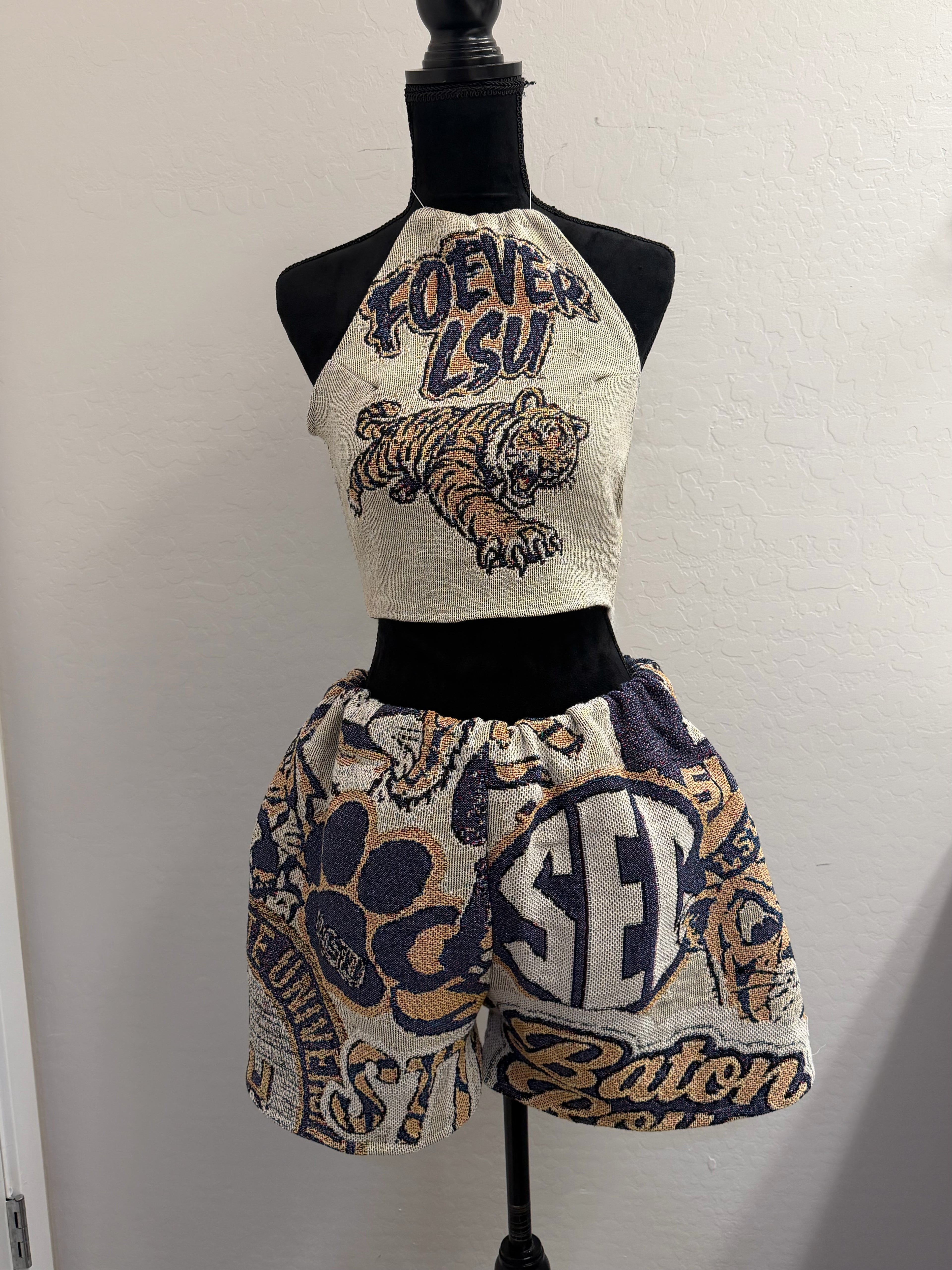 Tapestry Shorts Set
