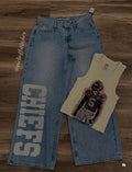 Denim on Denim Jeans