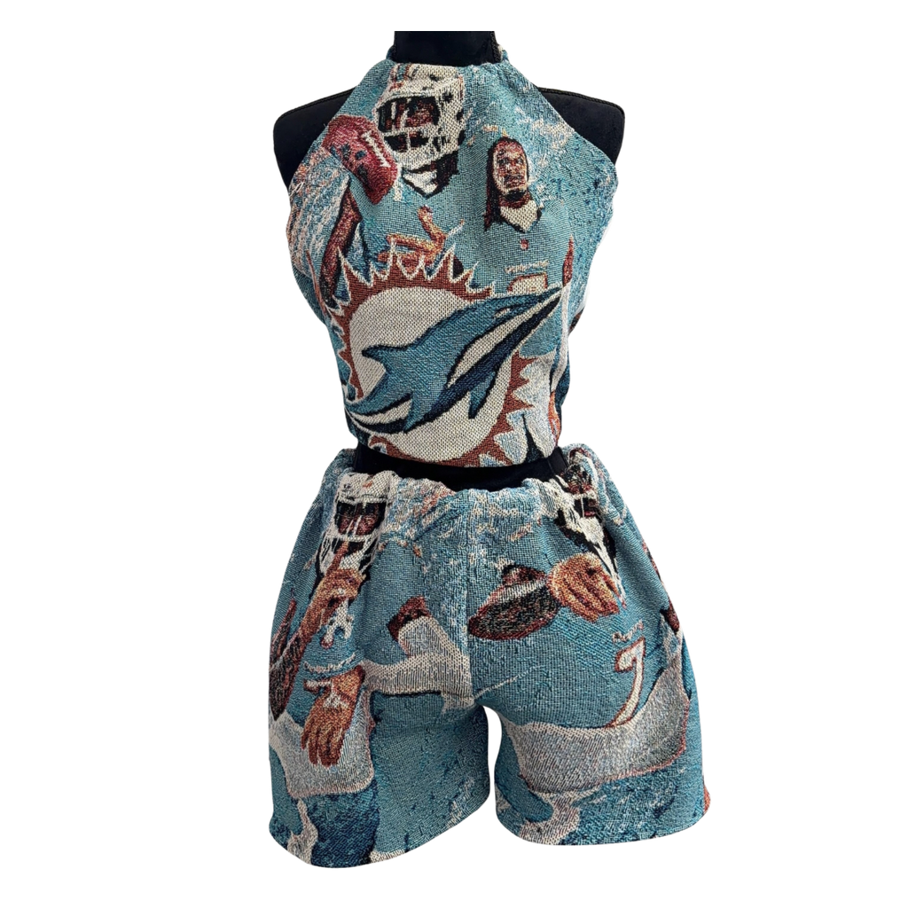 Tapestry Shorts Set
