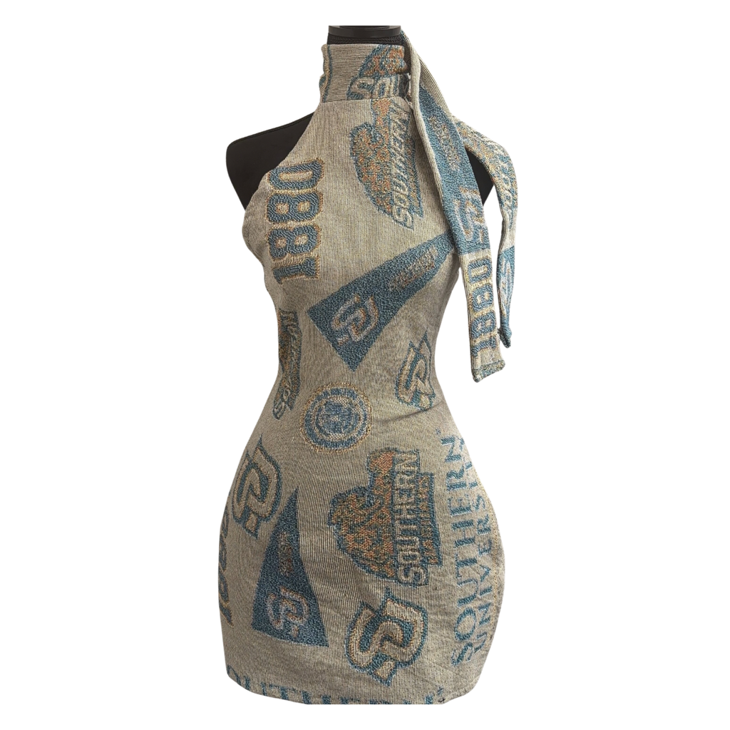 Tapestry Halter Dress *SIZE CHART ON LAST SLIDE*