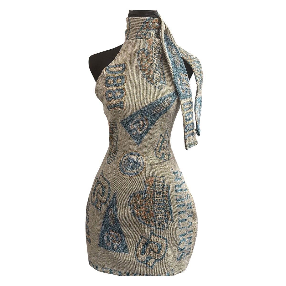 Tapestry Halter Dress *SIZE CHART ON LAST SLIDE*