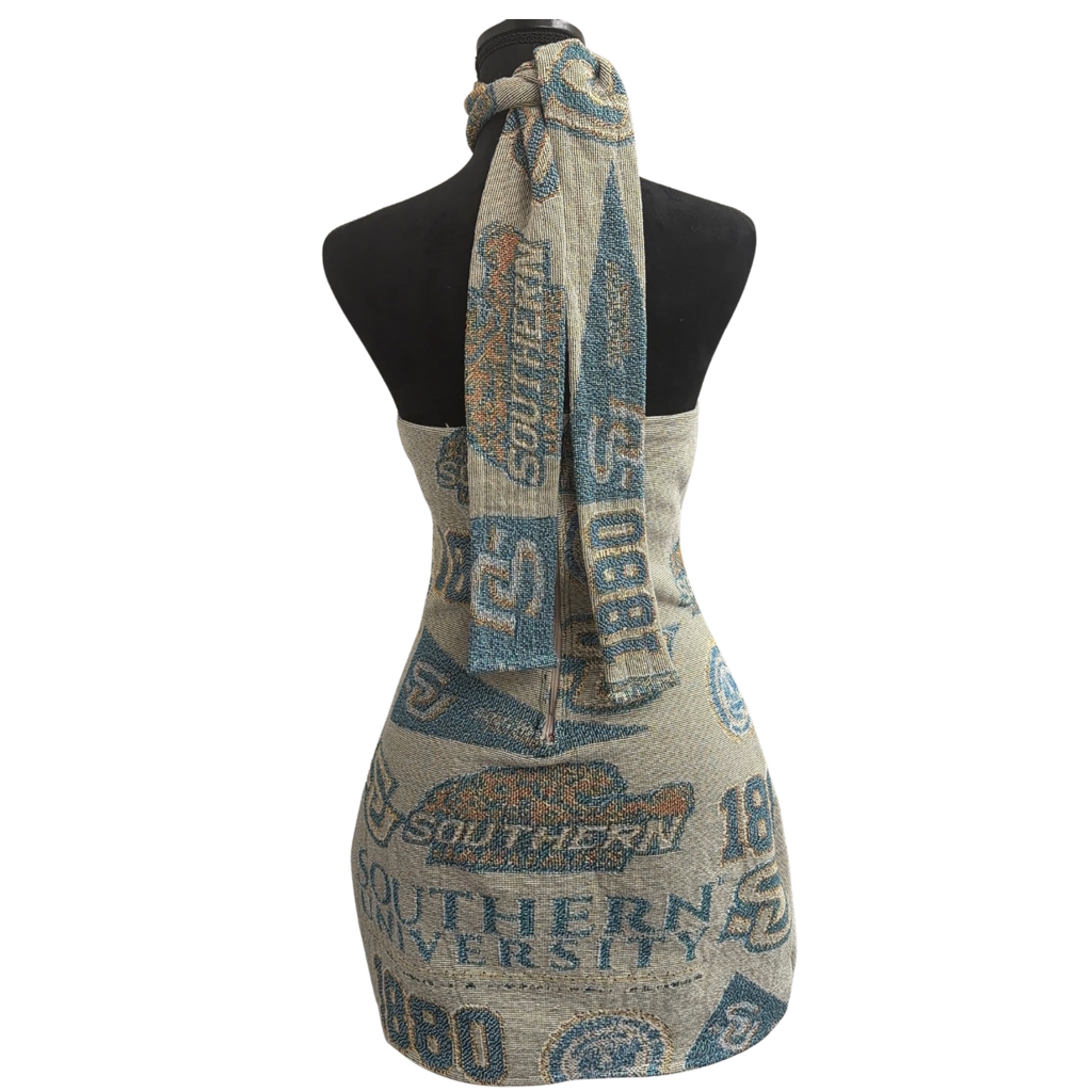Tapestry Halter Dress *SIZE CHART ON LAST SLIDE*