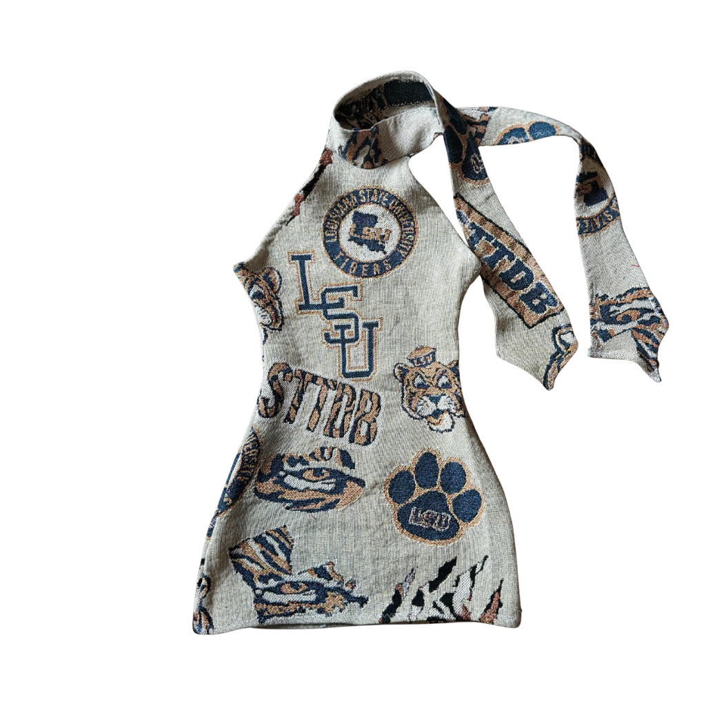 Tapestry Halter Dress *SIZE CHART ON LAST SLIDE*