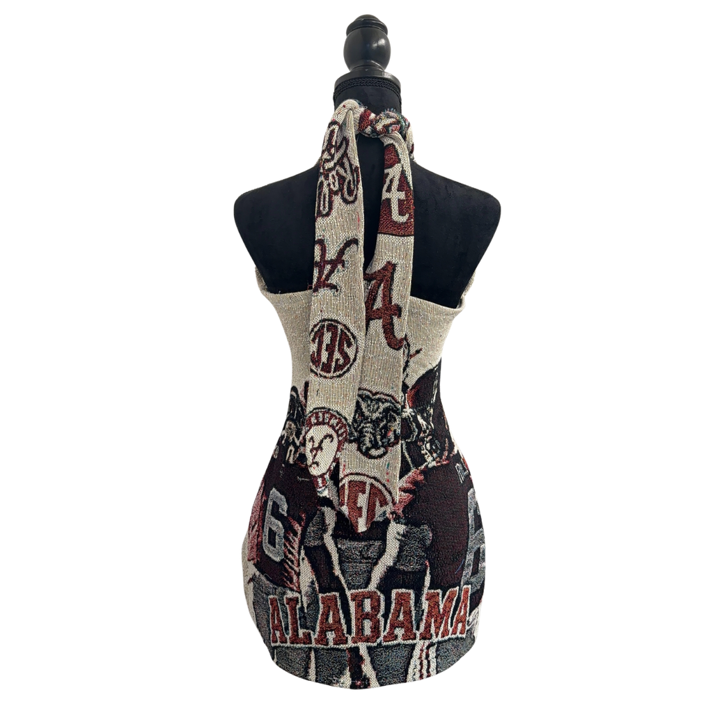 Tapestry Halter Dress *SIZE CHART ON LAST SLIDE*