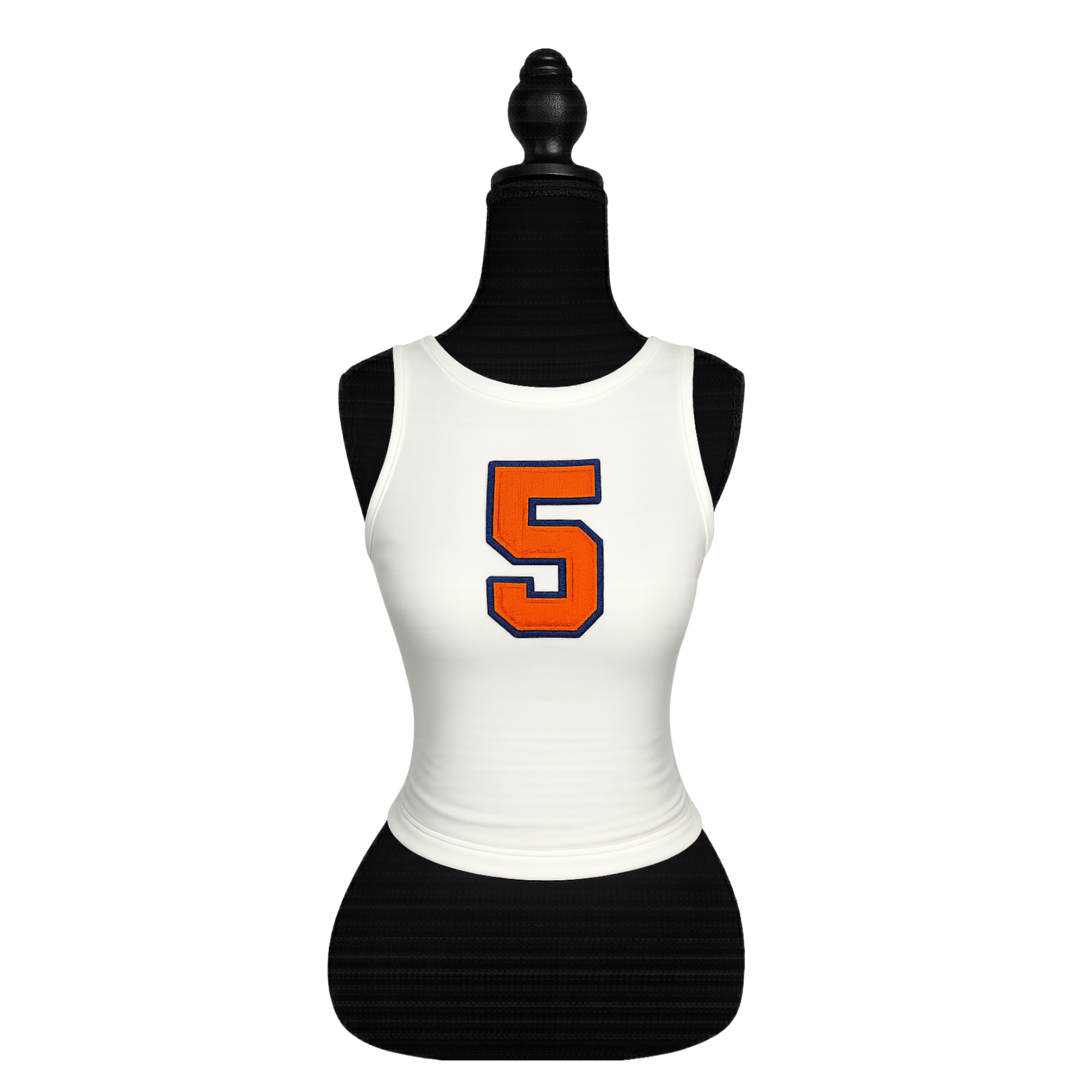 Backless Top With Lettering