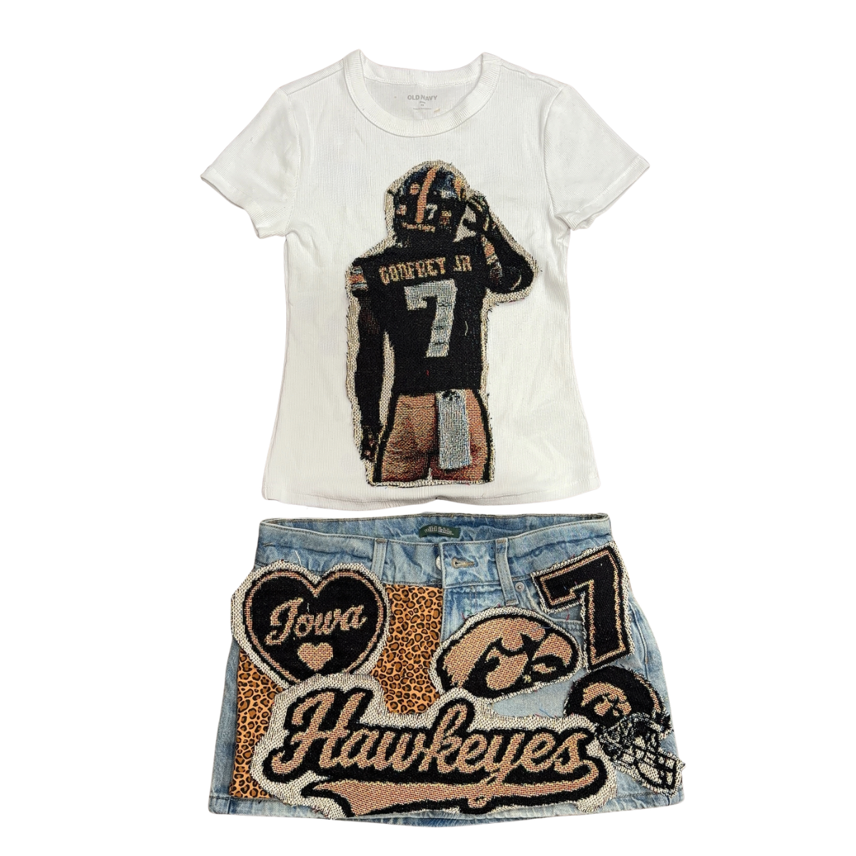 Tapestry Patchwork Skirt/Short Set