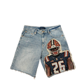 Patchwork Shorts